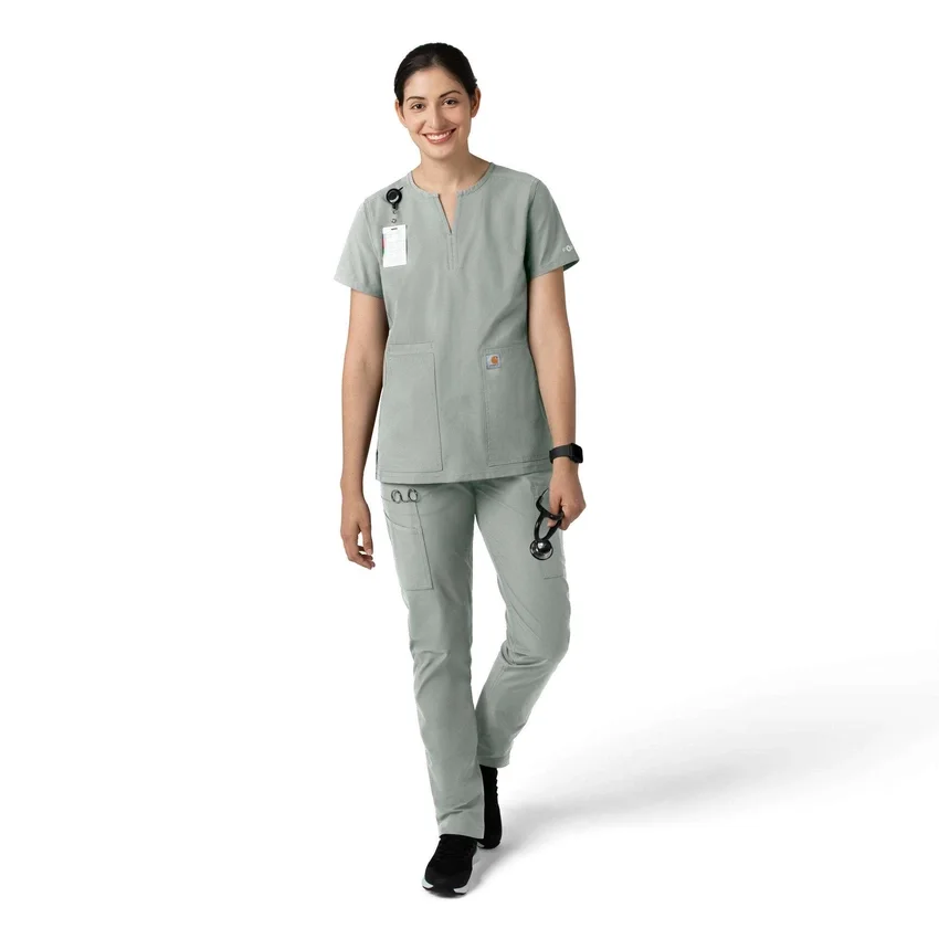 Force Essentials Scrub-Hose mit geradem Bein für Damen