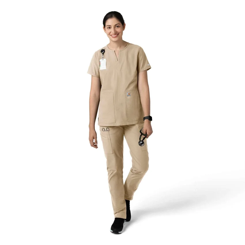 Force Essentials Scrub-Hose mit geradem Bein für Damen