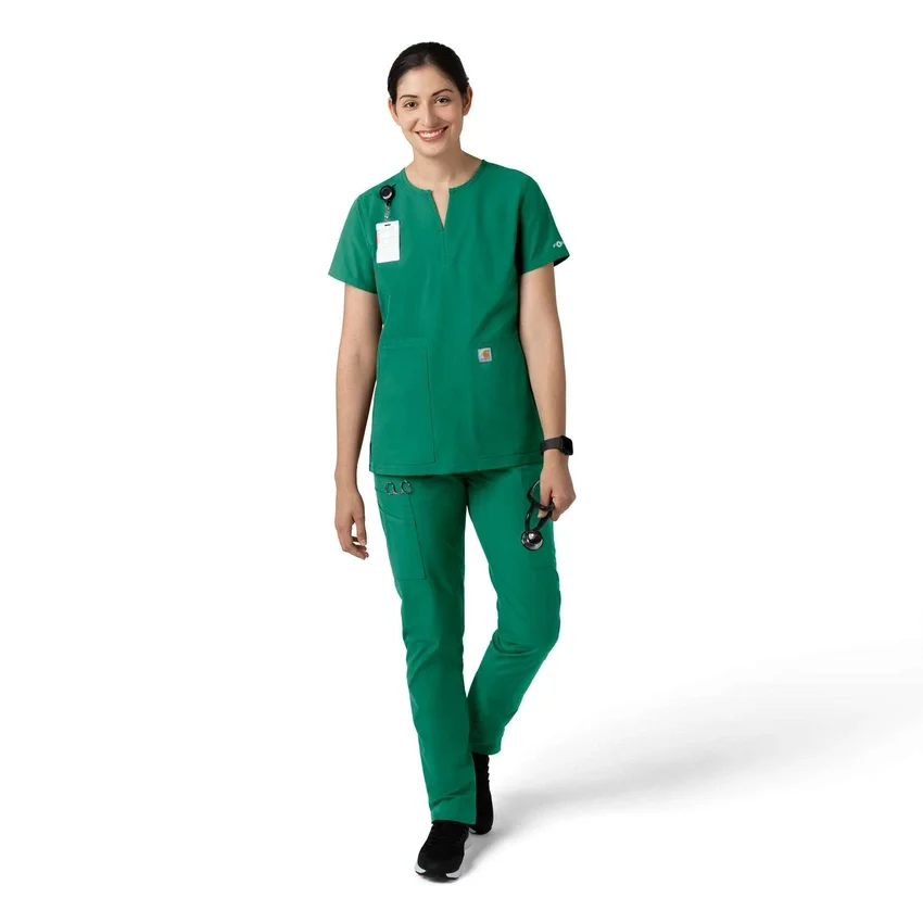 Force Essentials Scrub-Hose mit geradem Bein für Damen