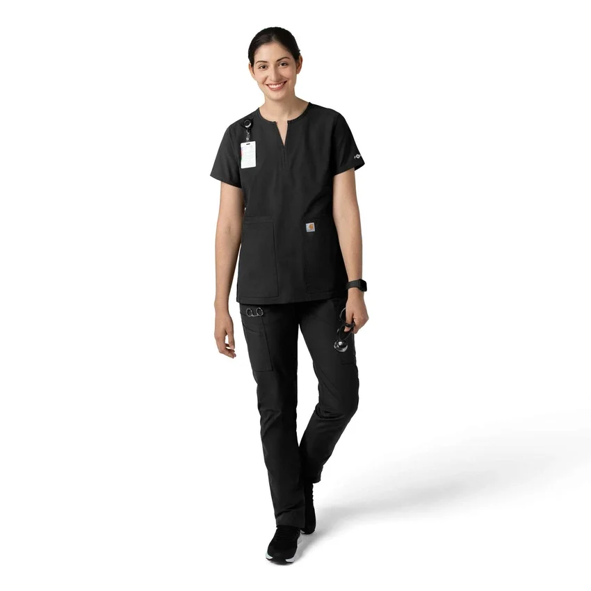 Force Essentials Scrub-Hose mit geradem Bein für Damen