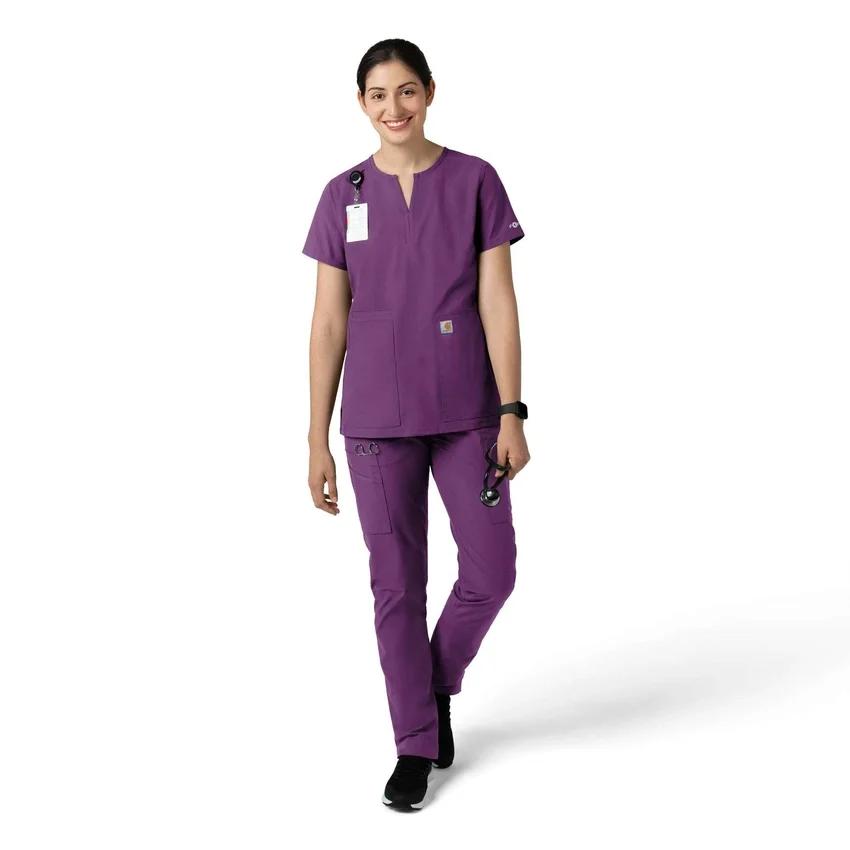 Force Essentials Scrub-Hose mit geradem Bein für Damen
