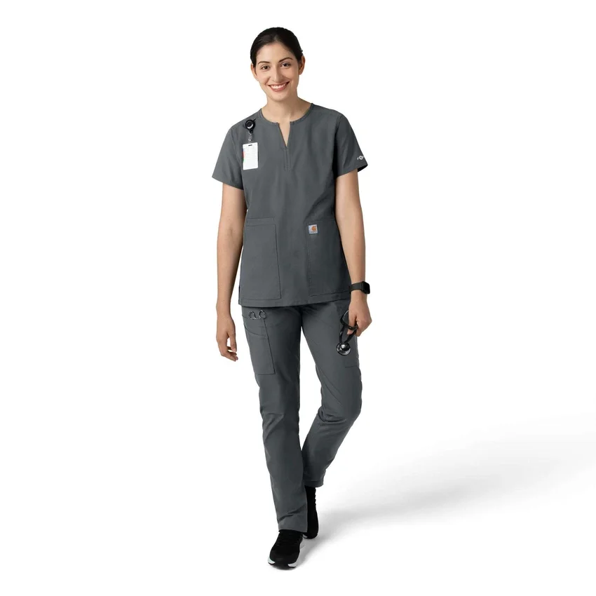 Force Essentials Scrub-Hose mit geradem Bein für Damen