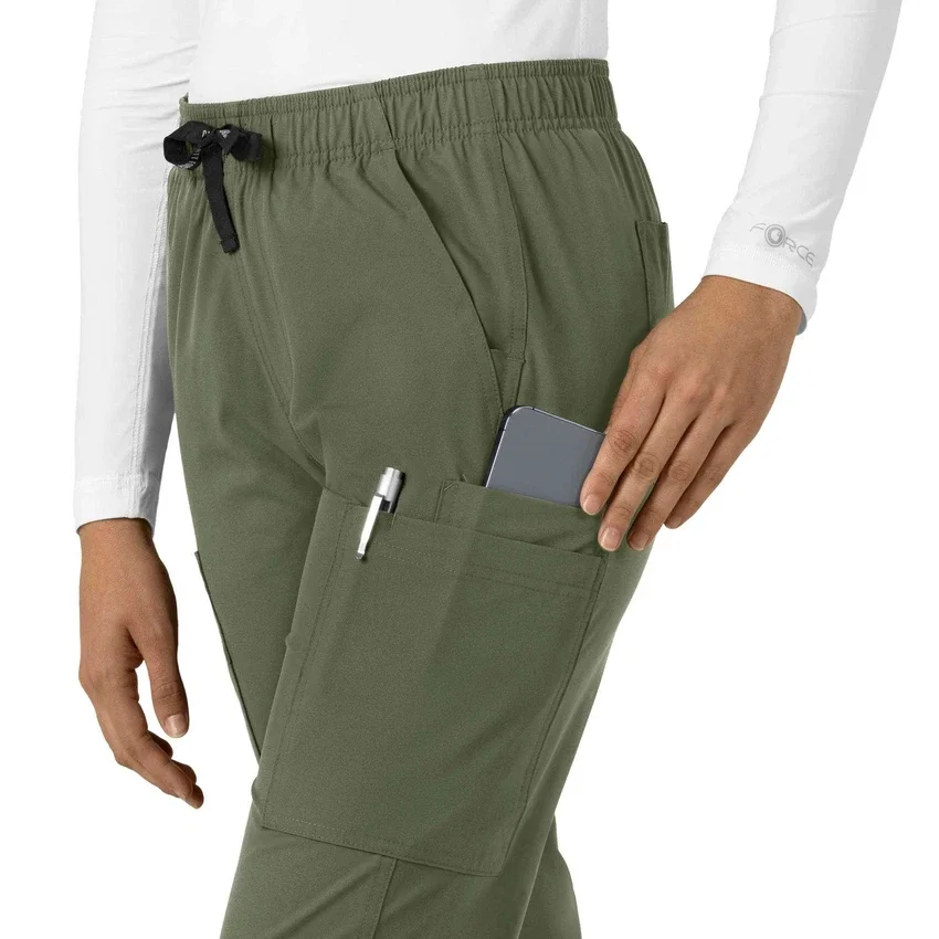 Force Essentials Scrub-Hose mit geradem Bein für Damen