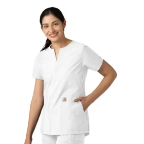 Force Essentials Tunika-Kitteloberteil für Damen mit U-Ausschnitt