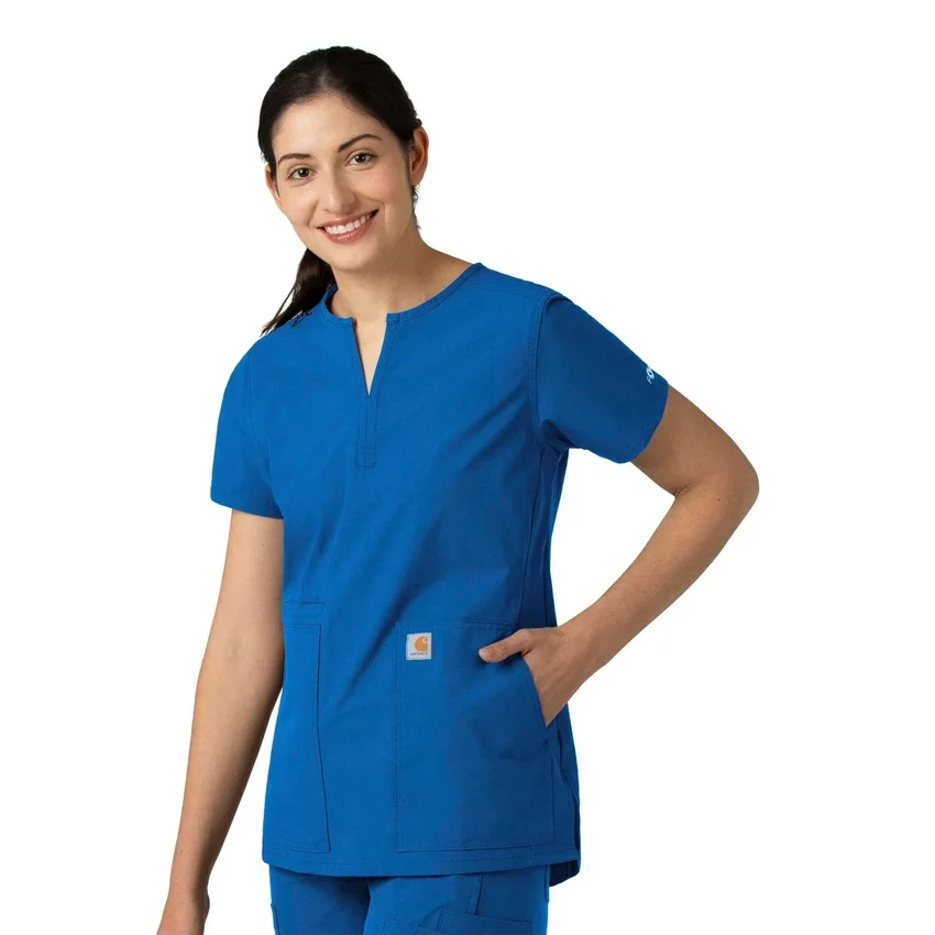 Force Essentials Tunika-Kitteloberteil für Damen mit U-Ausschnitt