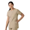 Force Essentials Tunika-Kitteloberteil für Damen mit U-Ausschnitt