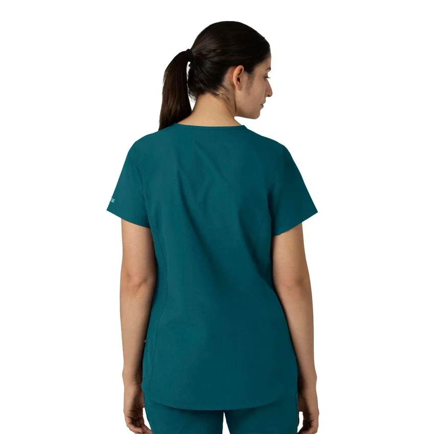 Force Essentials Tunika-Kitteloberteil für Damen mit U-Ausschnitt