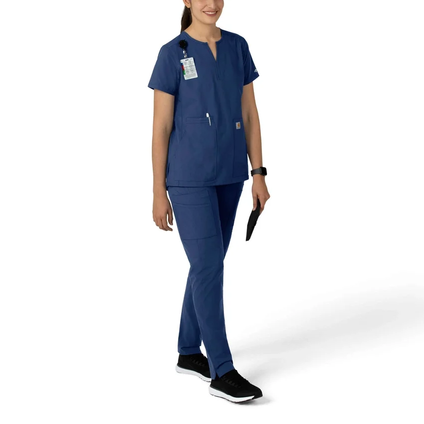 Force Essentials Tunika-Kitteloberteil für Damen mit U-Ausschnitt