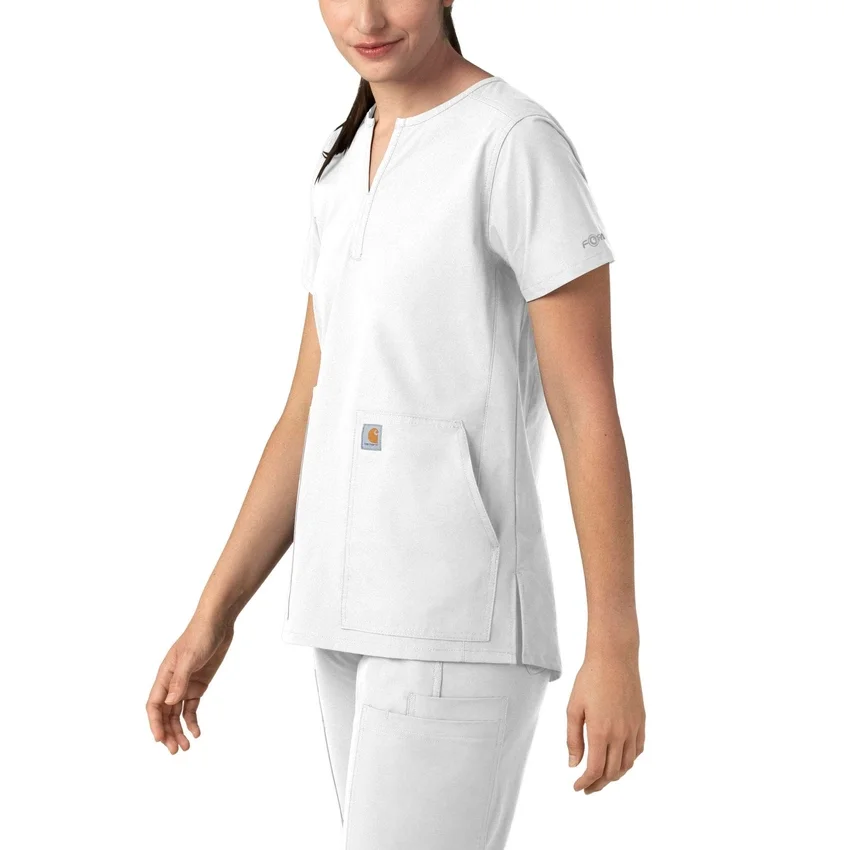 Force Essentials Tunika-Kitteloberteil für Damen mit U-Ausschnitt