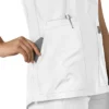 Force Essentials Tunika-Kitteloberteil für Damen mit U-Ausschnitt