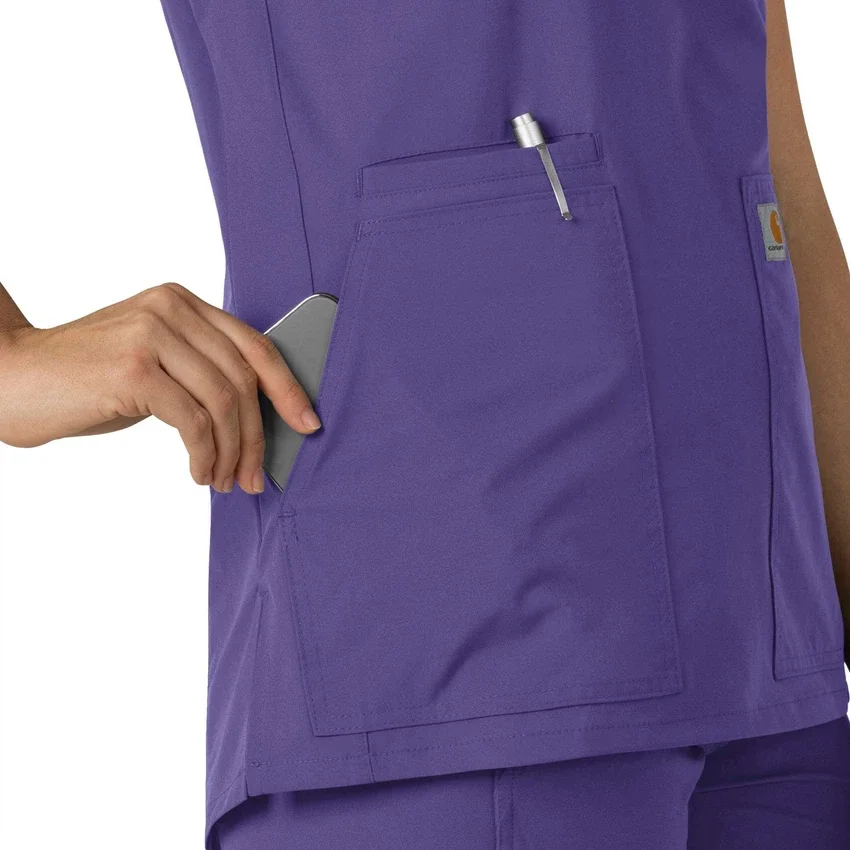 Force Essentials Tunika-Kitteloberteil für Damen mit U-Ausschnitt