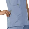 Force Essentials Tunika-Kitteloberteil für Damen mit U-Ausschnitt