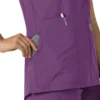 Force Essentials Tunika-Kitteloberteil für Damen mit U-Ausschnitt