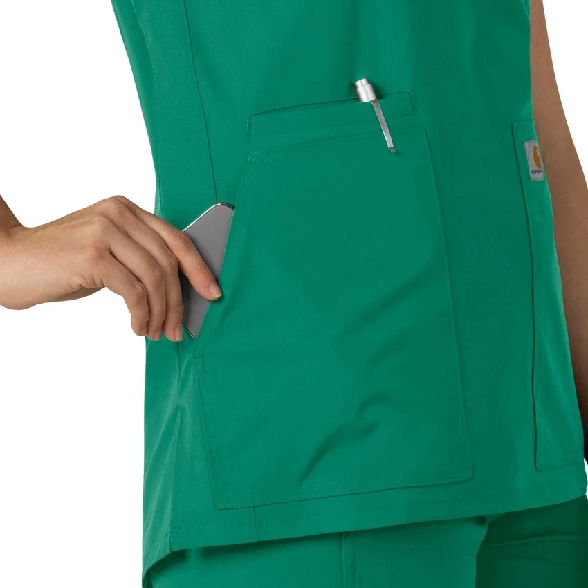 Force Essentials Tunika-Kitteloberteil für Damen mit U-Ausschnitt