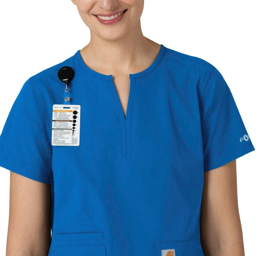 Force Essentials Tunika-Kitteloberteil für Damen mit U-Ausschnitt