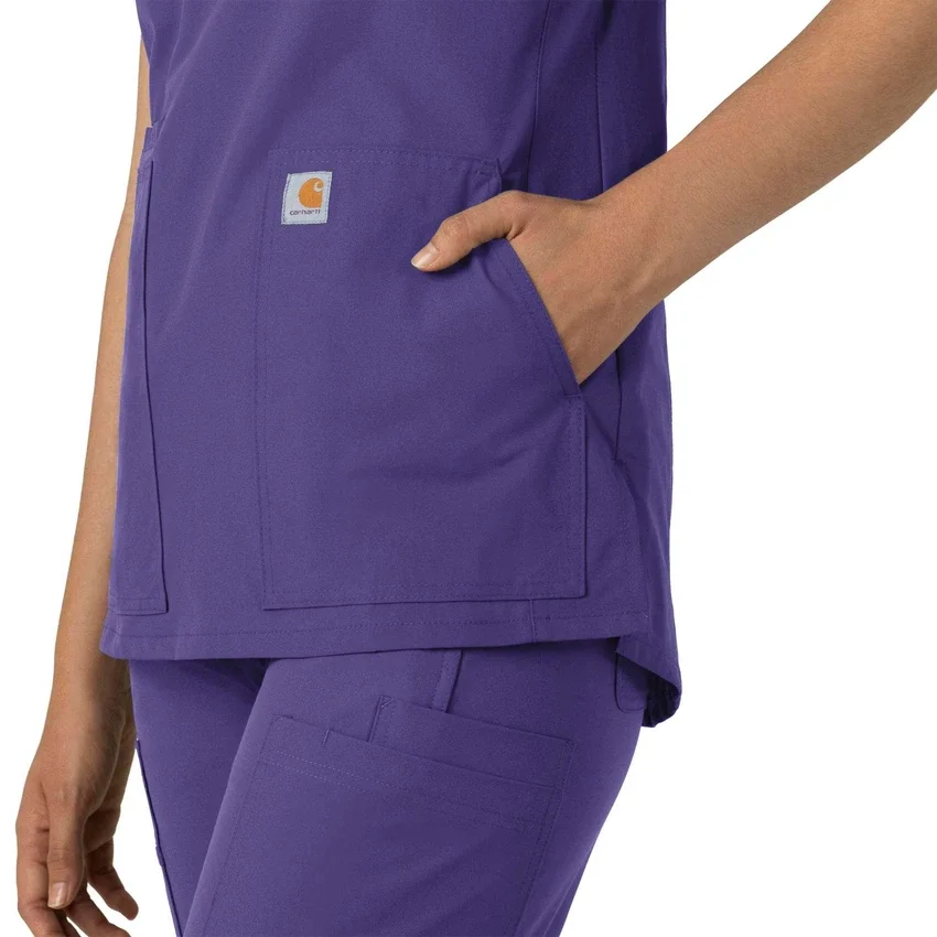 Force Essentials Tunika-Kitteloberteil für Damen mit U-Ausschnitt