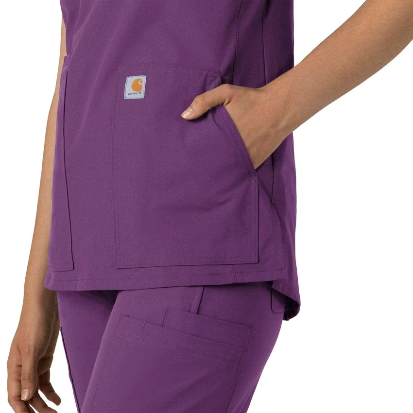 Force Essentials Tunika-Kitteloberteil für Damen mit U-Ausschnitt
