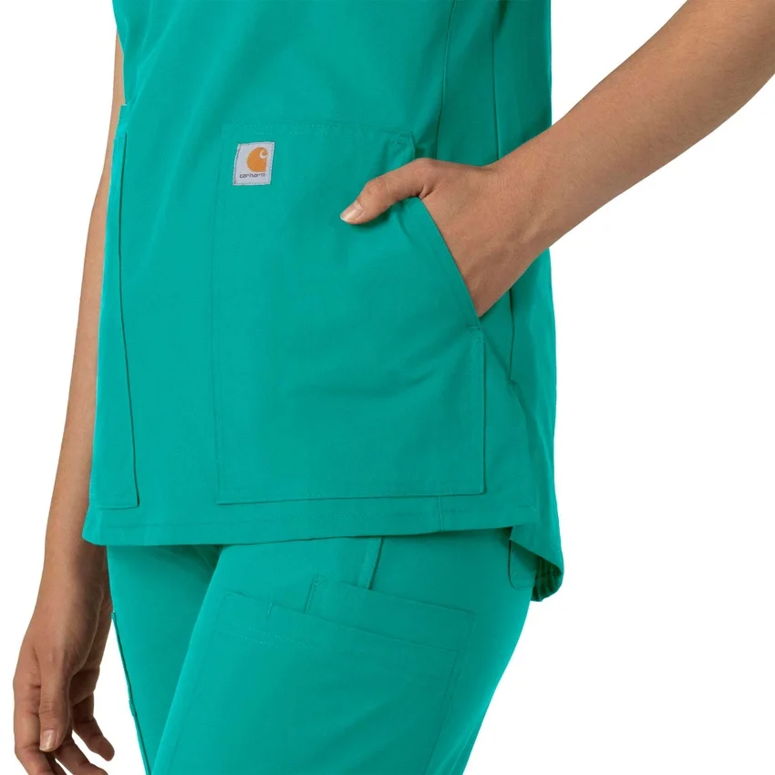 Force Essentials Tunika-Kitteloberteil für Damen mit U-Ausschnitt
