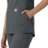 Force Essentials Tunika-Kitteloberteil für Damen mit U-Ausschnitt