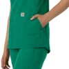 Force Essentials Tunika-Kitteloberteil für Damen mit U-Ausschnitt