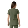 Force Essentials Tunika-Obershirt für Damen mit U-Ausschnitt und Strick-Einsätzen