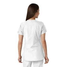 Force Essentials Tunika-Obershirt für Damen mit U-Ausschnitt und Strick-Einsätzen