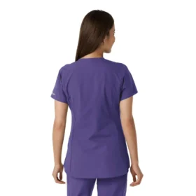 Force Essentials Tunika-Obershirt für Damen mit U-Ausschnitt und Strick-Einsätzen