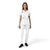 Force Essentials Tunika-Obershirt für Damen mit U-Ausschnitt und Strick-Einsätzen