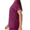 Force Essentials Tunika-Obershirt für Damen mit U-Ausschnitt und Strick-Einsätzen