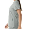 Force Essentials Tunika-Obershirt für Damen mit U-Ausschnitt und Strick-Einsätzen