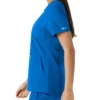 Force Essentials Tunika-Obershirt für Damen mit U-Ausschnitt und Strick-Einsätzen