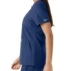 Force Essentials Tunika-Obershirt für Damen mit U-Ausschnitt und Strick-Einsätzen