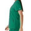 Force Essentials Tunika-Obershirt für Damen mit U-Ausschnitt und Strick-Einsätzen