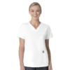 Force Essentials V-Ausschnitt-Krankenhausbluse für Damen