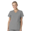 Force Essentials V-Ausschnitt-Krankenhausbluse für Damen