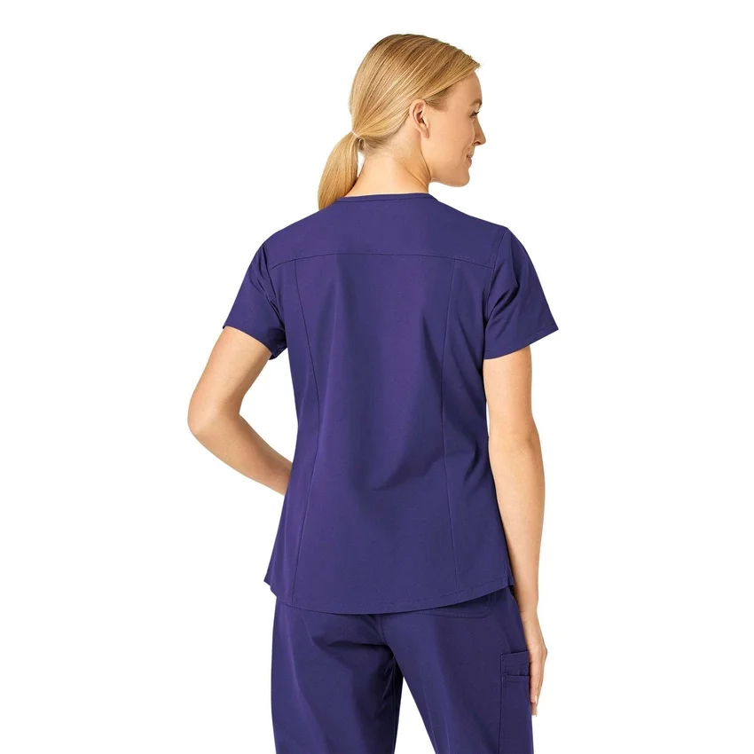 Force Essentials V-Ausschnitt-Krankenhausbluse für Damen