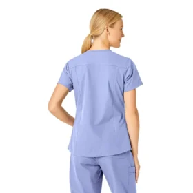 Force Essentials V-Ausschnitt-Krankenhausbluse für Damen