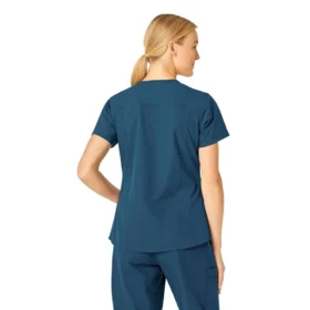Force Essentials V-Ausschnitt-Krankenhausbluse für Damen