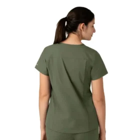 Force Essentials V-Ausschnitt-Krankenhausbluse für Damen
