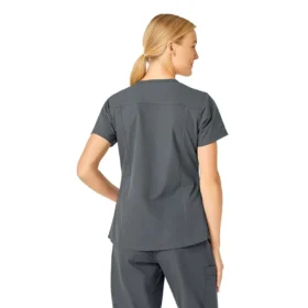Force Essentials V-Ausschnitt-Krankenhausbluse für Damen