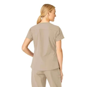 Force Essentials V-Ausschnitt-Krankenhausbluse für Damen