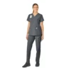 Force Essentials V-Ausschnitt-Krankenhausbluse für Damen