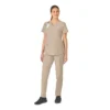Force Essentials V-Ausschnitt-Krankenhausbluse für Damen