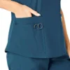 Force Essentials V-Ausschnitt-Krankenhausbluse für Damen