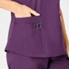 Force Essentials V-Ausschnitt-Krankenhausbluse für Damen