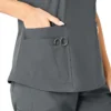Force Essentials V-Ausschnitt-Krankenhausbluse für Damen