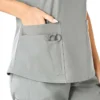 Force Essentials V-Ausschnitt-Krankenhausbluse für Damen