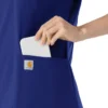 Force Essentials V-Ausschnitt-Krankenhausbluse für Damen
