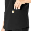 Force Essentials V-Ausschnitt-Krankenhausbluse für Damen