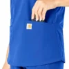 Force Essentials V-Ausschnitt-Krankenhausbluse für Damen